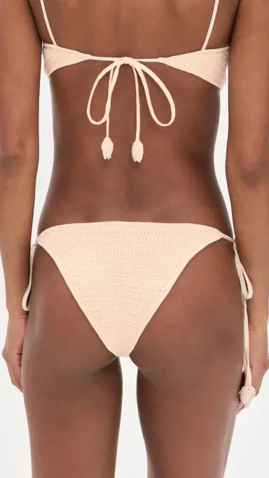 Devon Windsor Ammie Bikini Bottoms Vanilla | Thumbnail 3