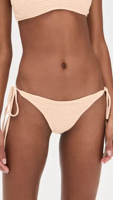 Devon Windsor Ammie Bikini Bottoms Vanilla | Thumbnail 6