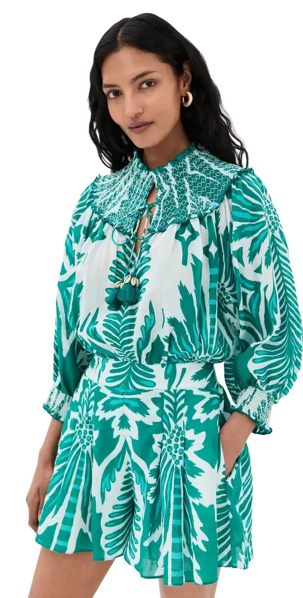 Poupette St Barth Janna hort Jumpsuit Mint Cartagena