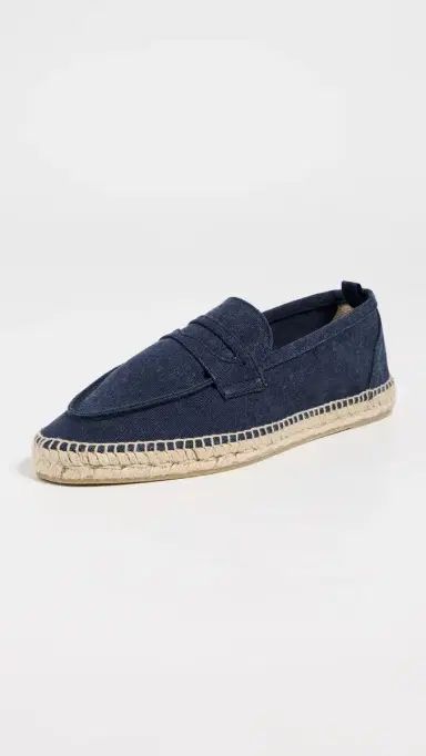 Castañer Nacho Canvas Loafers Azul Oxford 46 | Thumbnail 2