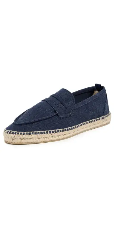 Castañer Nacho Canvas Loafers Azul Oxford 46 | Thumbnail 1