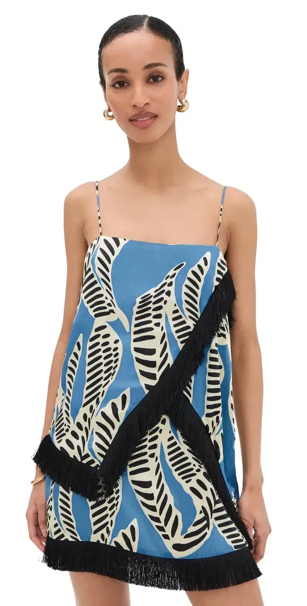 Coro Dress Azure Print