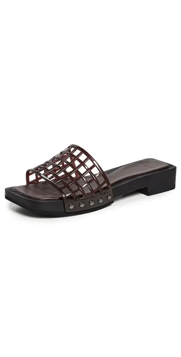 Vince Barbara Jelly Sandals Ganache
