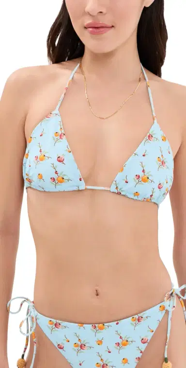 Sea Freya Emb Tie Bikini Top | Thumbnail 1