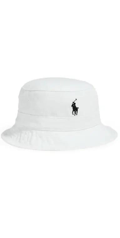 Polo Ralph Lauren Bucket Hat White L/XL | Thumbnail 1