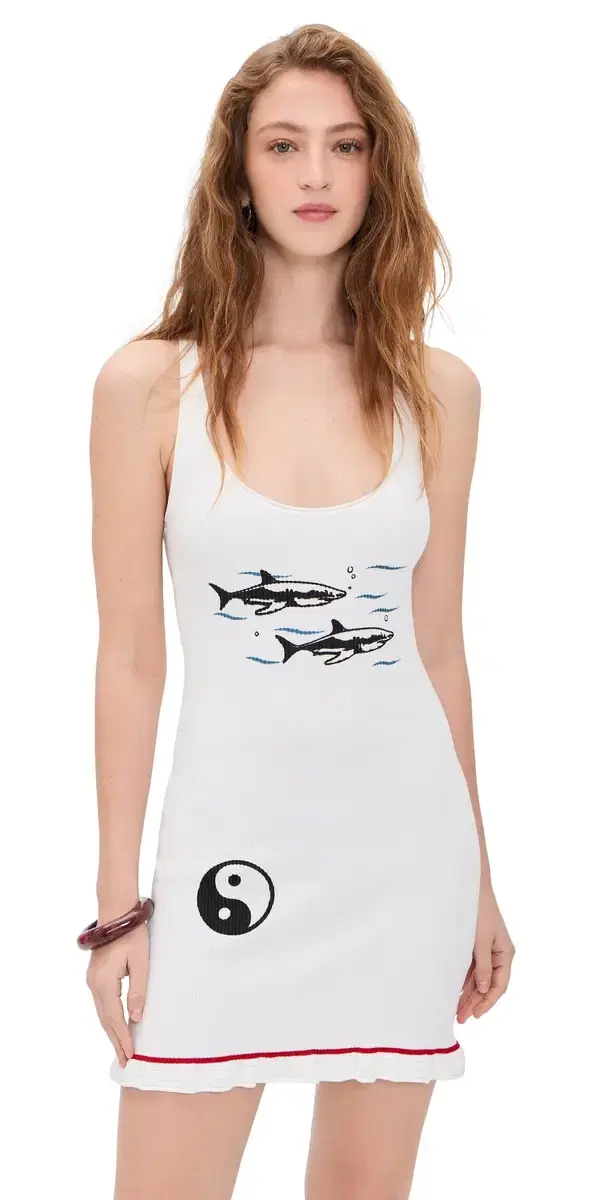 Reya Dress Great White