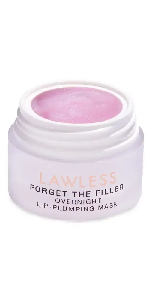 LAWLESS Forget The Filler Overnight Lip Plumping Sweet Daisy .28 oz/8 mL