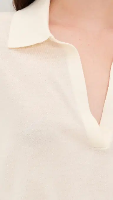 Jenni Kayne Courtney Top Ivory Ivory M | Thumbnail 6