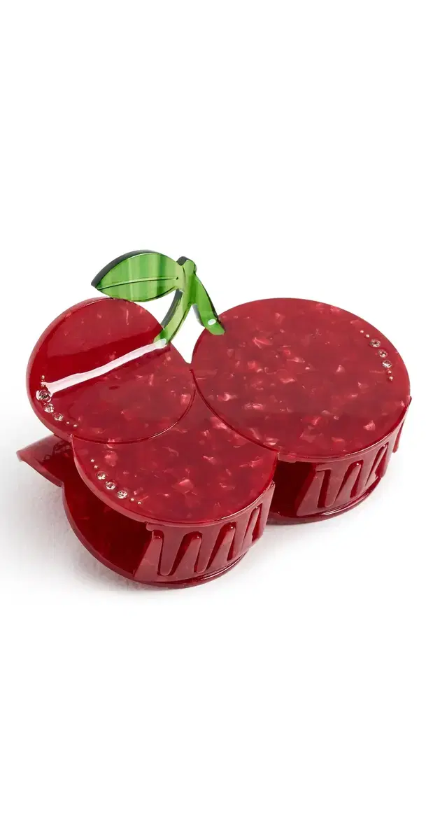 Tart Cherry Hair Claw Clip Red One Size