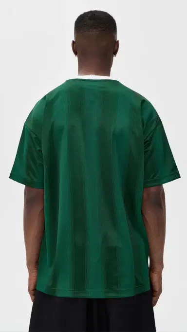 adidas Jacquard Jersey Collegiate Green | Thumbnail 3