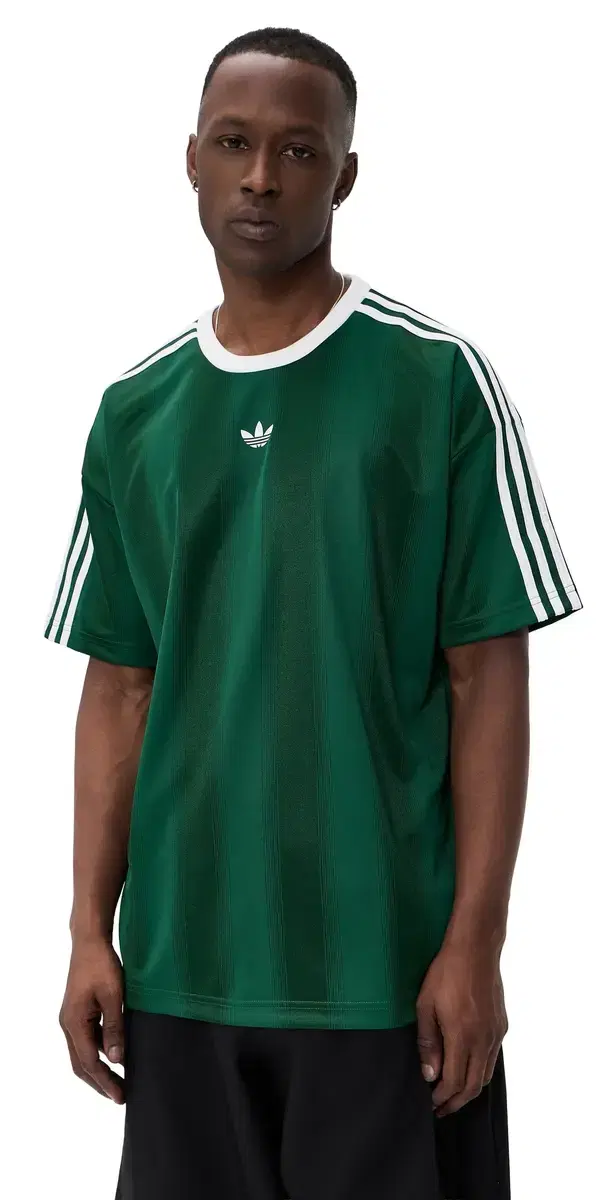 Jacquard Jersey Collegiate Green