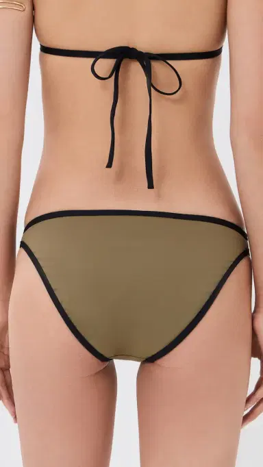 Staud Gemma Bikini Bottoms Thyme/Black L | Thumbnail 3 Staud Gemma Bikini Bottoms Thyme/Black L | Thumbnail 3