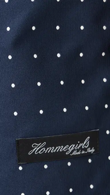 HOMMEGIRLS Long Boxer horts Navy Polka Dot | Thumbnail 6 HOMMEGIRLS Long Boxer horts Navy Polka Dot | Thumbnail 6