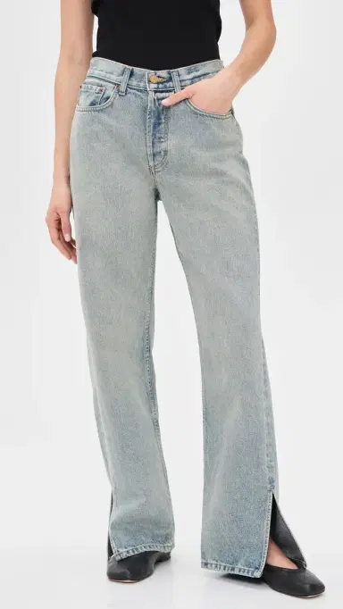 B Sides Charlot Split Hem Jeans Ed Wash | Thumbnail 2