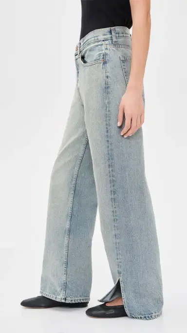 B Sides Charlot Split Hem Jeans Ed Wash | Thumbnail 4