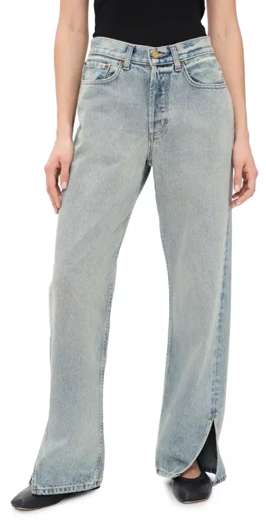 B Sides Charlot Split Hem Jeans Ed Wash | Thumbnail 1