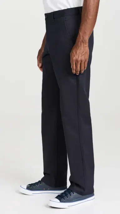 Naked & Famous Denim Straight Chino Navy Stretch Twill Pants Navy 30 | Thumbnail 4