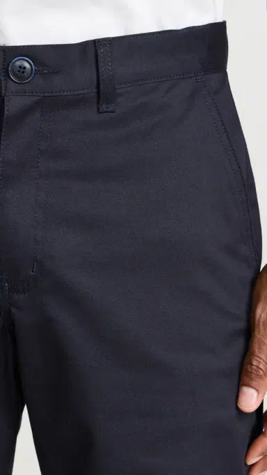Naked & Famous Denim Straight Chino Navy Stretch Twill Pants Navy 30 | Thumbnail 6