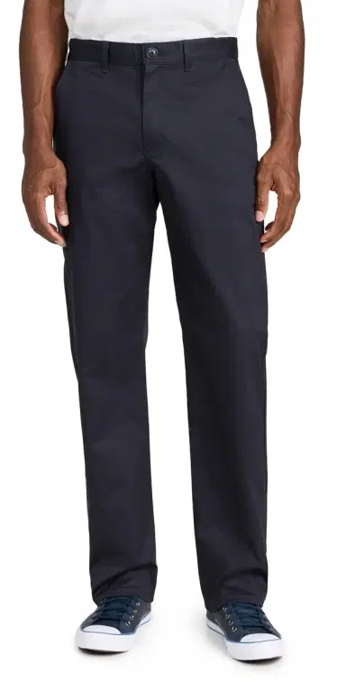 Naked & Famous Denim Straight Chino Navy Stretch Twill Pants Navy 30 | Thumbnail 1
