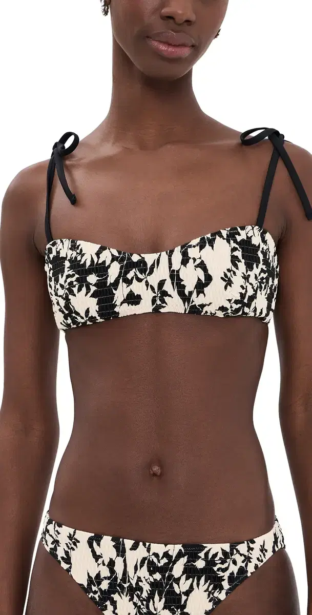 Valencia Bikini Top Black multi