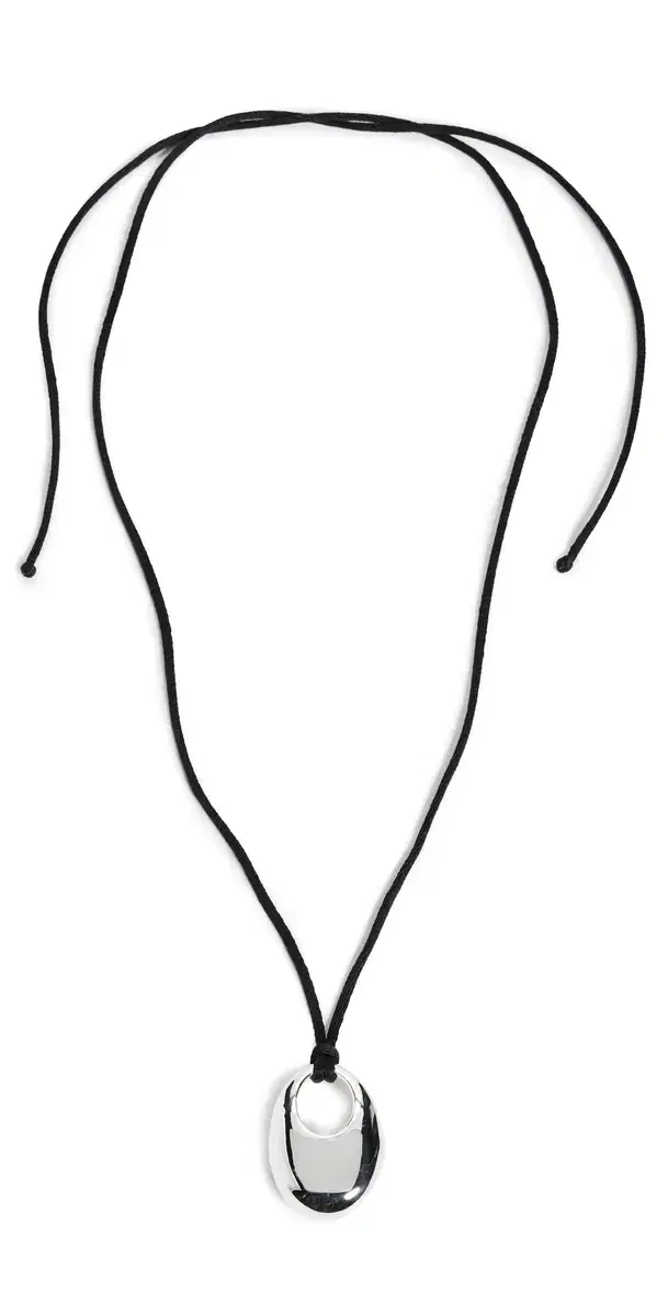 Annika Inez Sloping Pendant Necklace Silver One Size