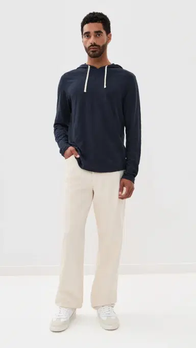 Vince lub Popover Hoodie Coastal Blue | Thumbnail 5 Vince lub Popover Hoodie Coastal Blue | Thumbnail 5