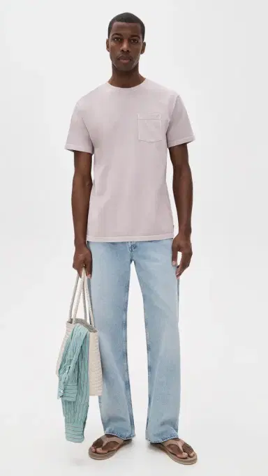 Katin Base Tee Light Lavender L | Thumbnail 5