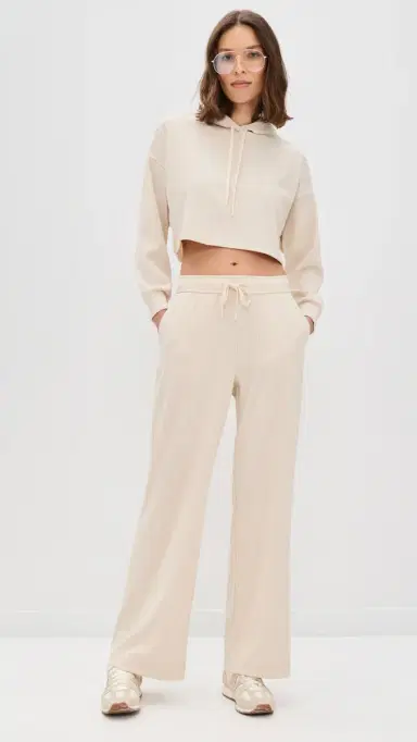 Beyond Yoga Breathe Easy Ribbed Wide Leg Pants | Thumbnail 5 Beyond Yoga Breathe Easy Ribbed Wide Leg Pants | Thumbnail 5