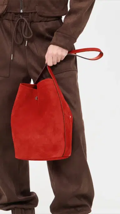 Tory Burch Suede Slim Bucket Bag | Thumbnail 3 Tory Burch Suede Slim Bucket Bag | Thumbnail 3