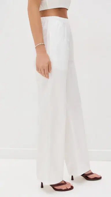 LE BOP Camille Pull On Pants White M | Thumbnail 4