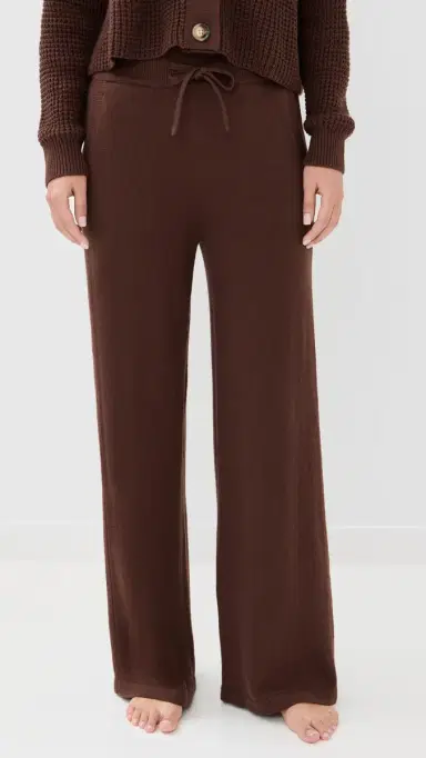 Eberjey Recycled Sweater Pants Chocolate | Thumbnail 2 Eberjey Recycled Sweater Pants Chocolate | Thumbnail 2