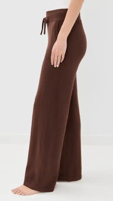 Eberjey Recycled Sweater Pants Chocolate | Thumbnail 4 Eberjey Recycled Sweater Pants Chocolate | Thumbnail 4