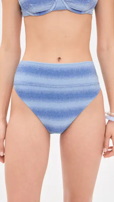 BEACH RIOT Highway Bikini Bottoms Sapphire Sea L | Thumbnail 2