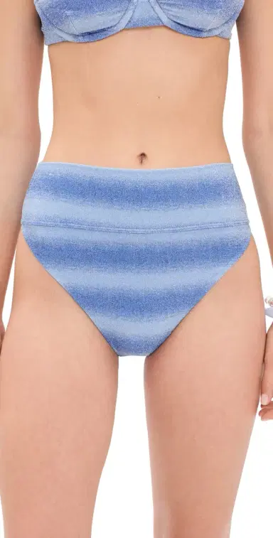 BEACH RIOT Highway Bikini Bottoms Sapphire Sea L | Thumbnail 1