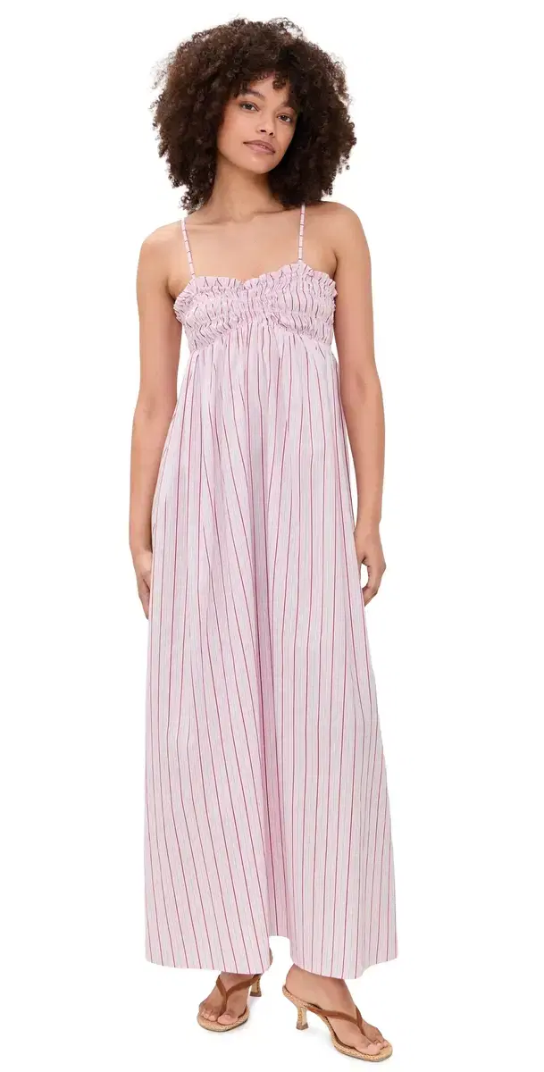Presa Maxi Dress Fiori Stripe Palazzo