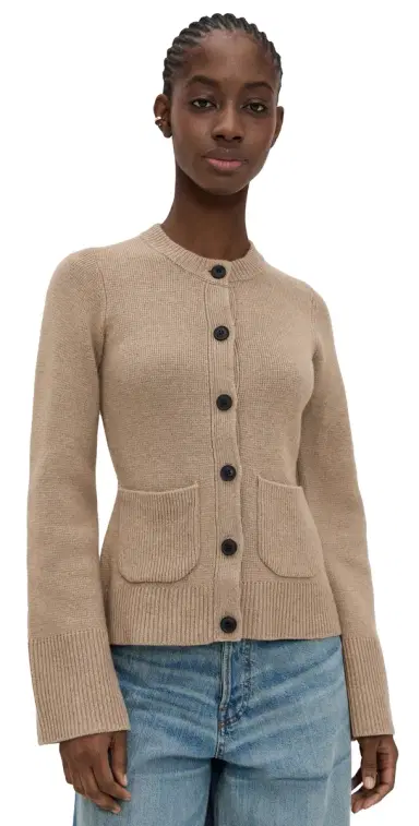 Pistola Dani Cinched Waist Cardigan Toasted Wheat S | Thumbnail 1