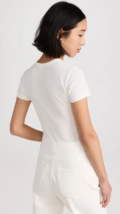 SLVRLAKE Baby Tee Natural White | Thumbnail 4 SLVRLAKE Baby Tee Natural White | Thumbnail 4