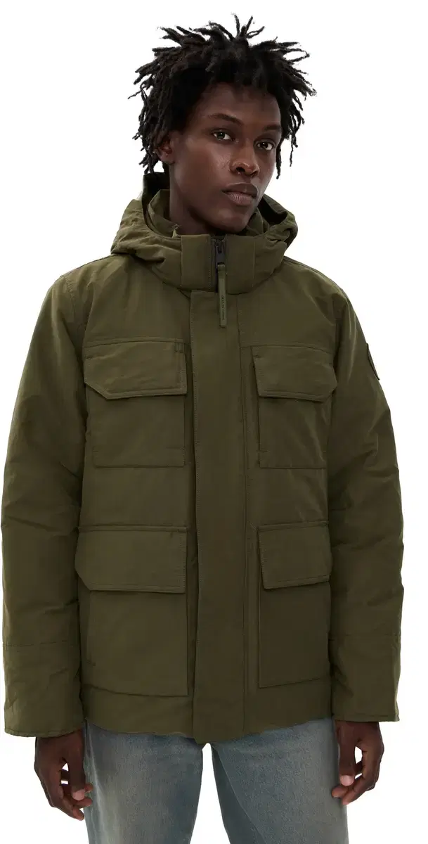 aitland Parka ilitary Green