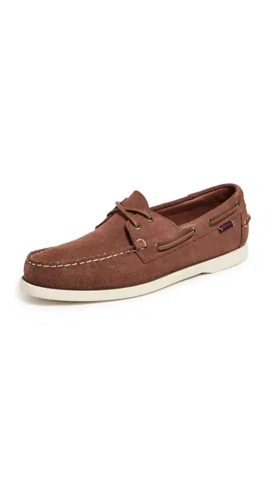 Sebago Portland Flesh Out Suede Boat Shoes Dark Brown | Thumbnail 6 Sebago Portland Flesh Out Suede Boat Shoes Dark Brown | Thumbnail 6