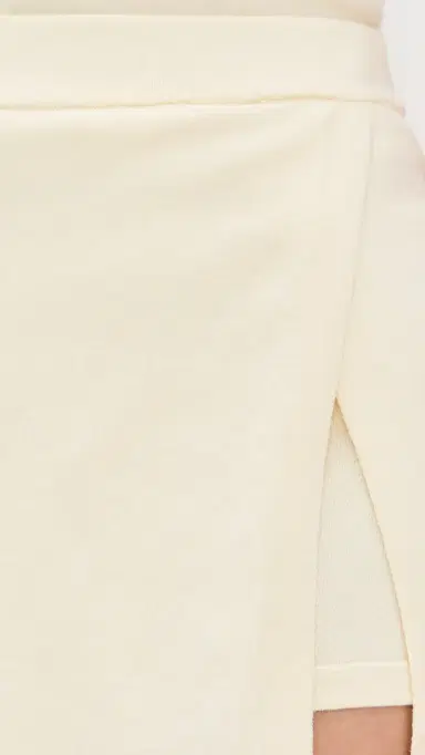 LE BOP Cotton Skort Butter Yellow L | Thumbnail 6