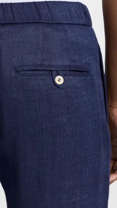 Frescobol Carioca Oscar Linen Chinos | Thumbnail 6 Frescobol Carioca Oscar Linen Chinos | Thumbnail 6