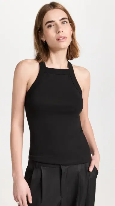 A.L.C. A. L.C. Hannah Tank Black XS | Thumbnail 2