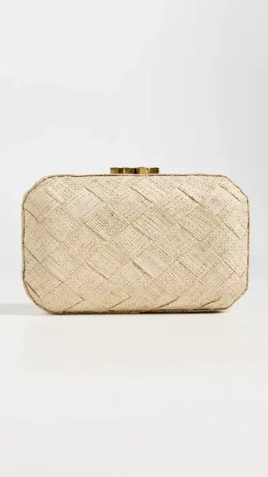 Poolside Bags The Love Heart Clutch Sand One Size | Thumbnail 2