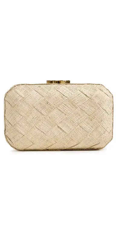 Poolside Bags The Love Heart Clutch Sand One Size | Thumbnail 1