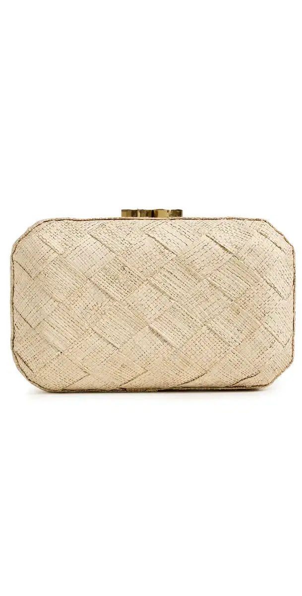 The Love Heart Clutch Sand One Size