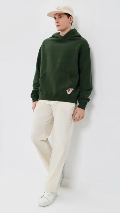 Malbon Foraging Fairways Fesque Hoodie Cavern | Thumbnail 5 Malbon Foraging Fairways Fesque Hoodie Cavern | Thumbnail 5