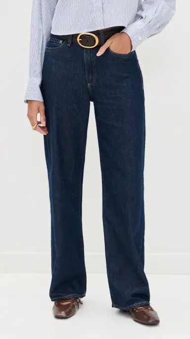 rag & bone Featherweight Logan Wide Leg Jeans Welbk | Thumbnail 2