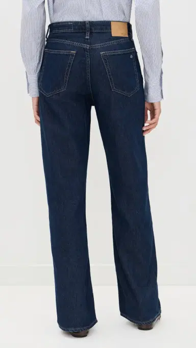 rag & bone Featherweight Logan Wide Leg Jeans Welbk | Thumbnail 3