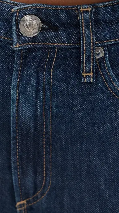 rag & bone Featherweight Logan Wide Leg Jeans Welbk | Thumbnail 6