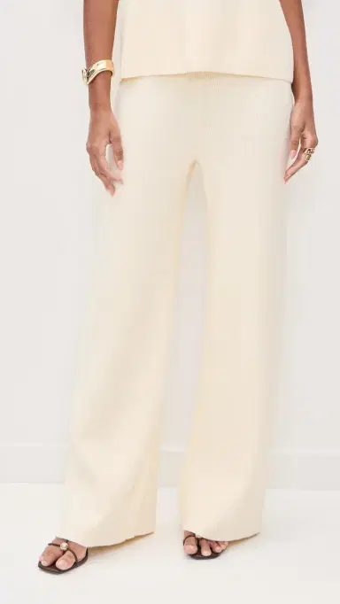 English Factory Knit Pants Ivory L | Thumbnail 2